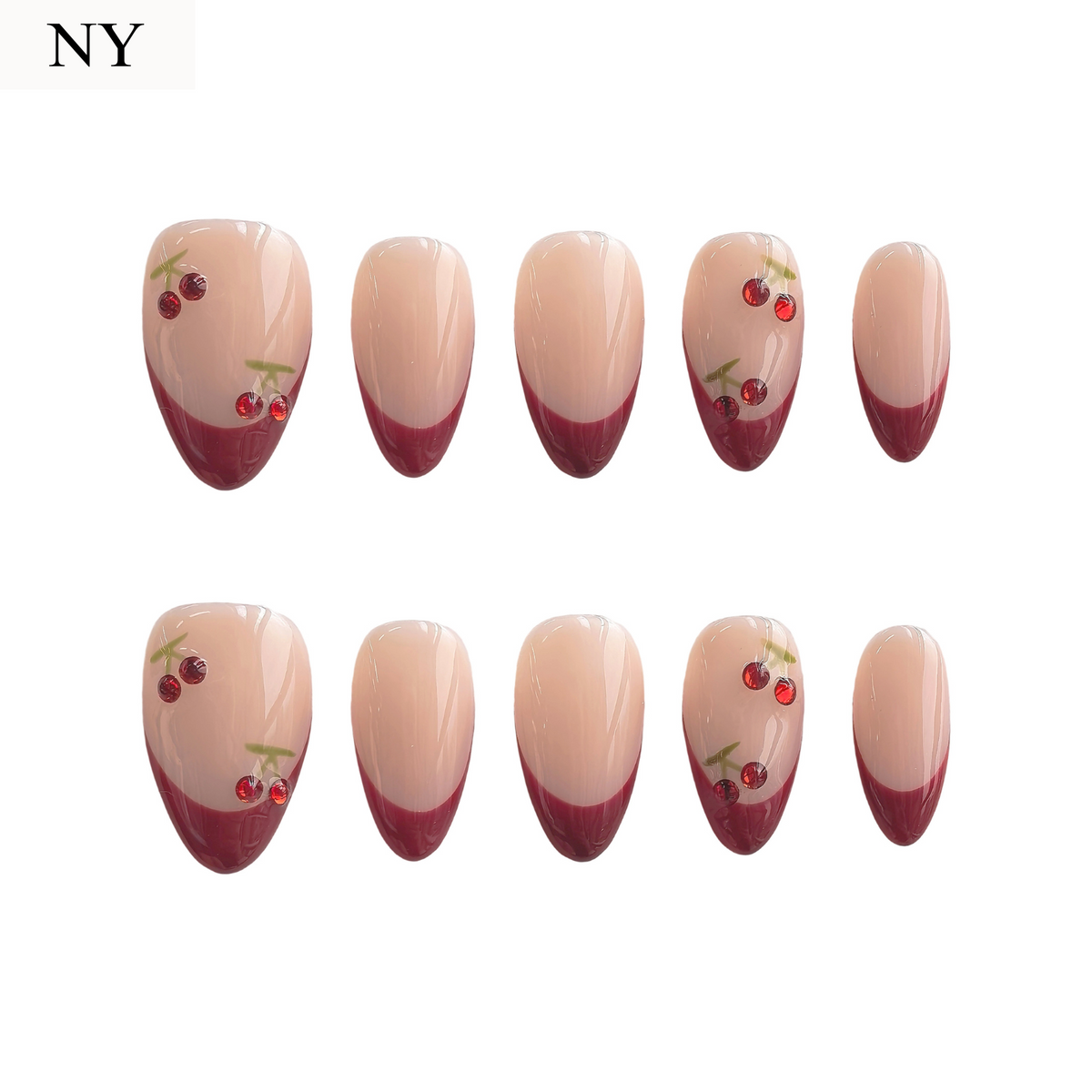Cherry Lady | Håndlavede Press-Ons