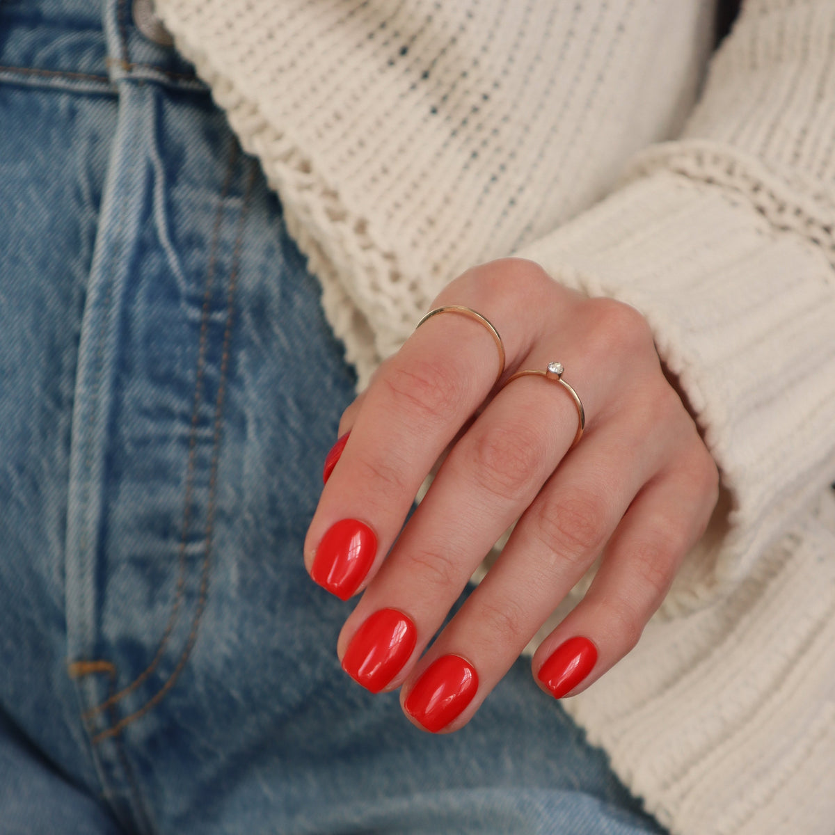 Red Passion | Håndlavede Press-Ons