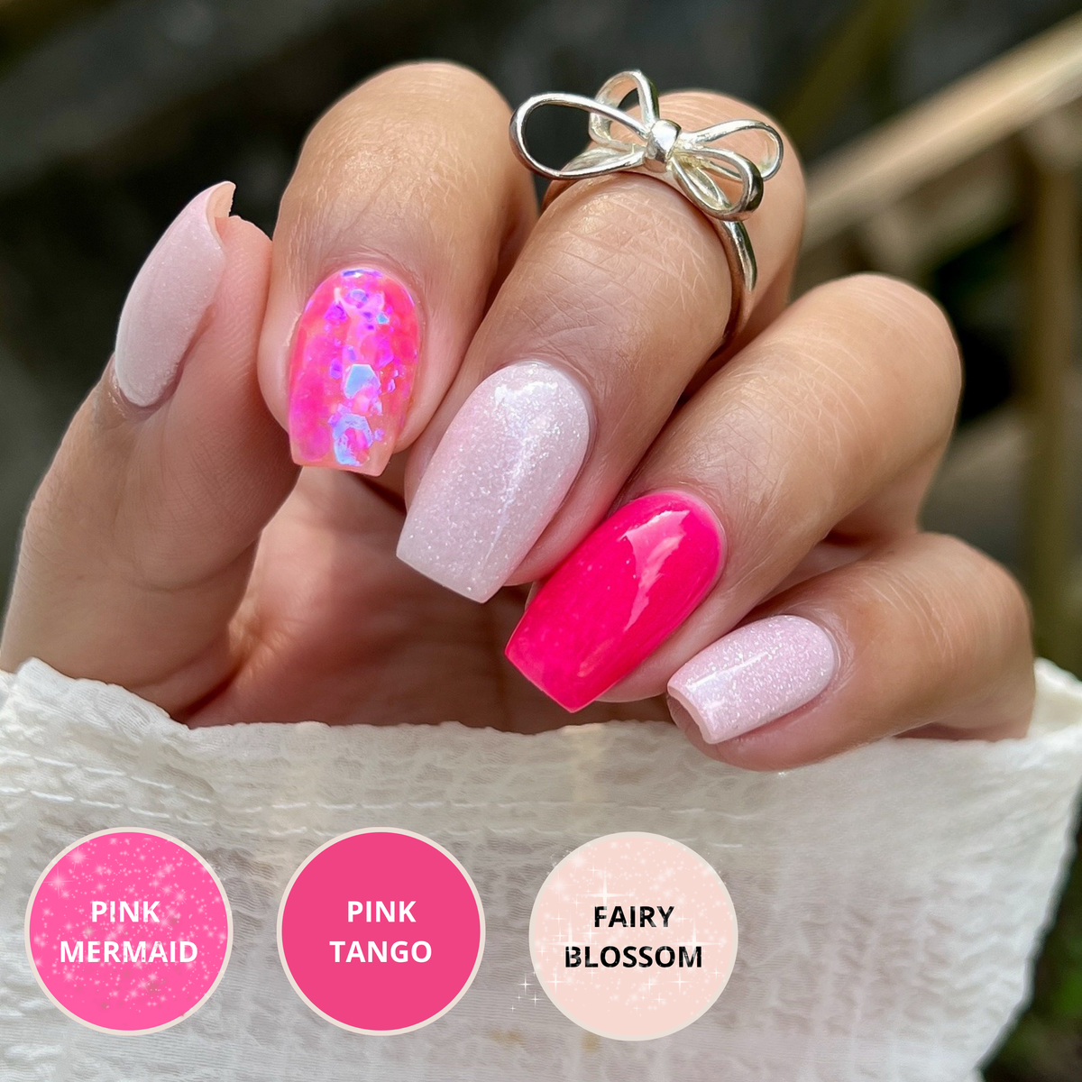 Pink Mermaid Dippulver