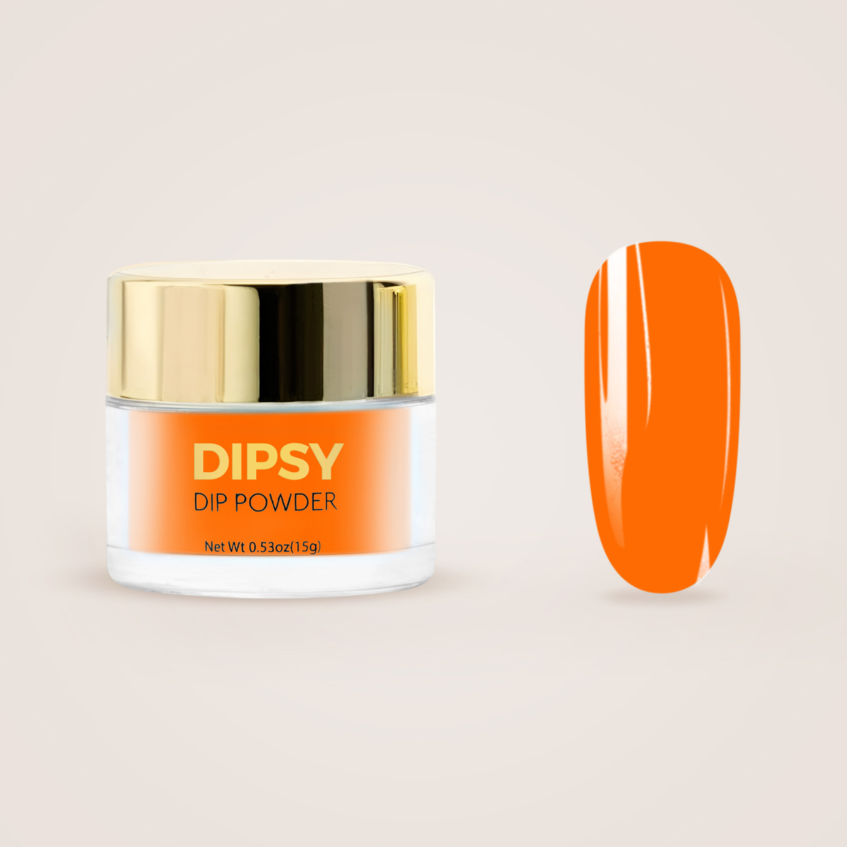 Orange Dyppepulver
