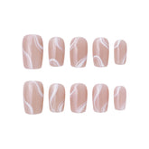 Blush Elegance | Håndlavede Press-Ons