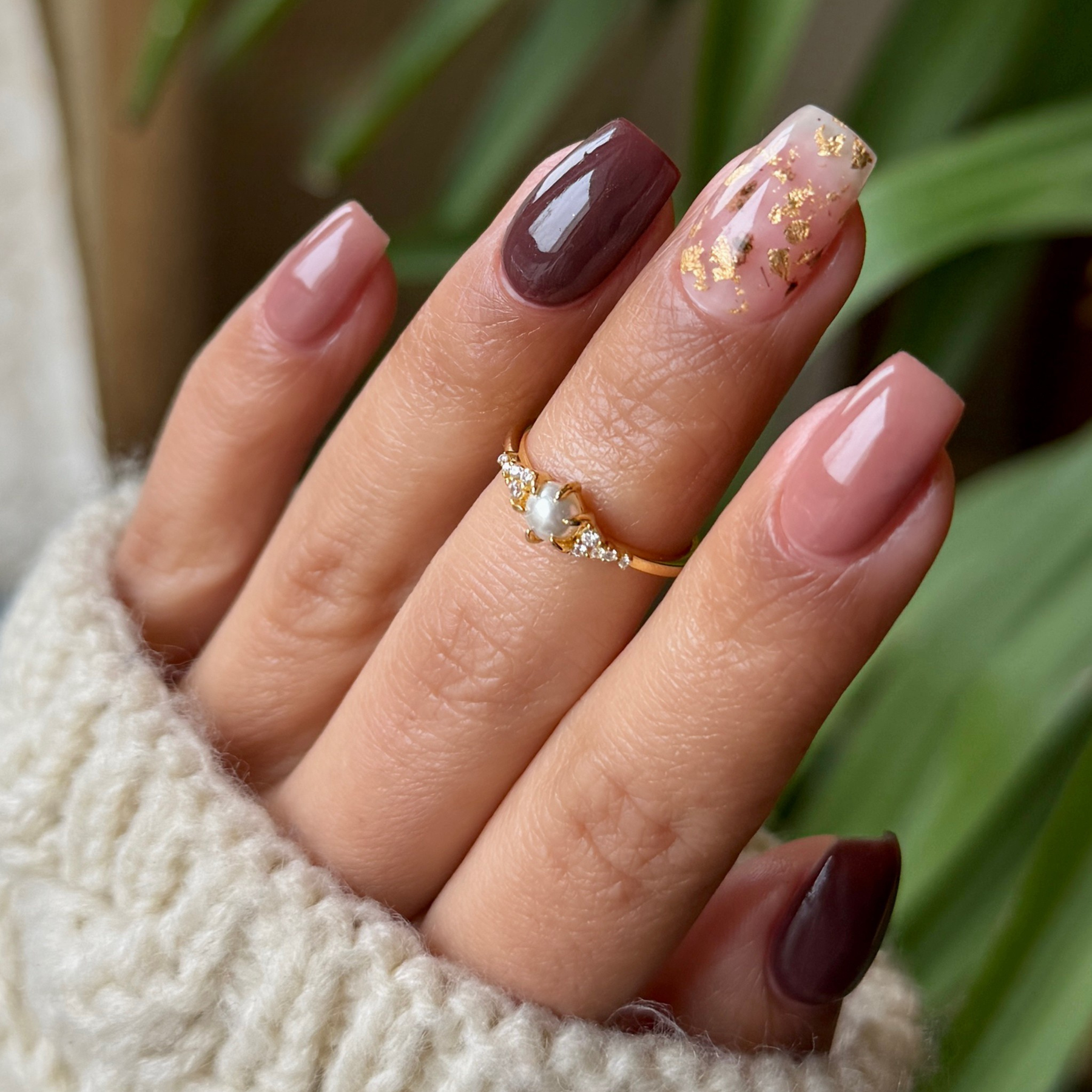 Gold Leaves Dyppepulver