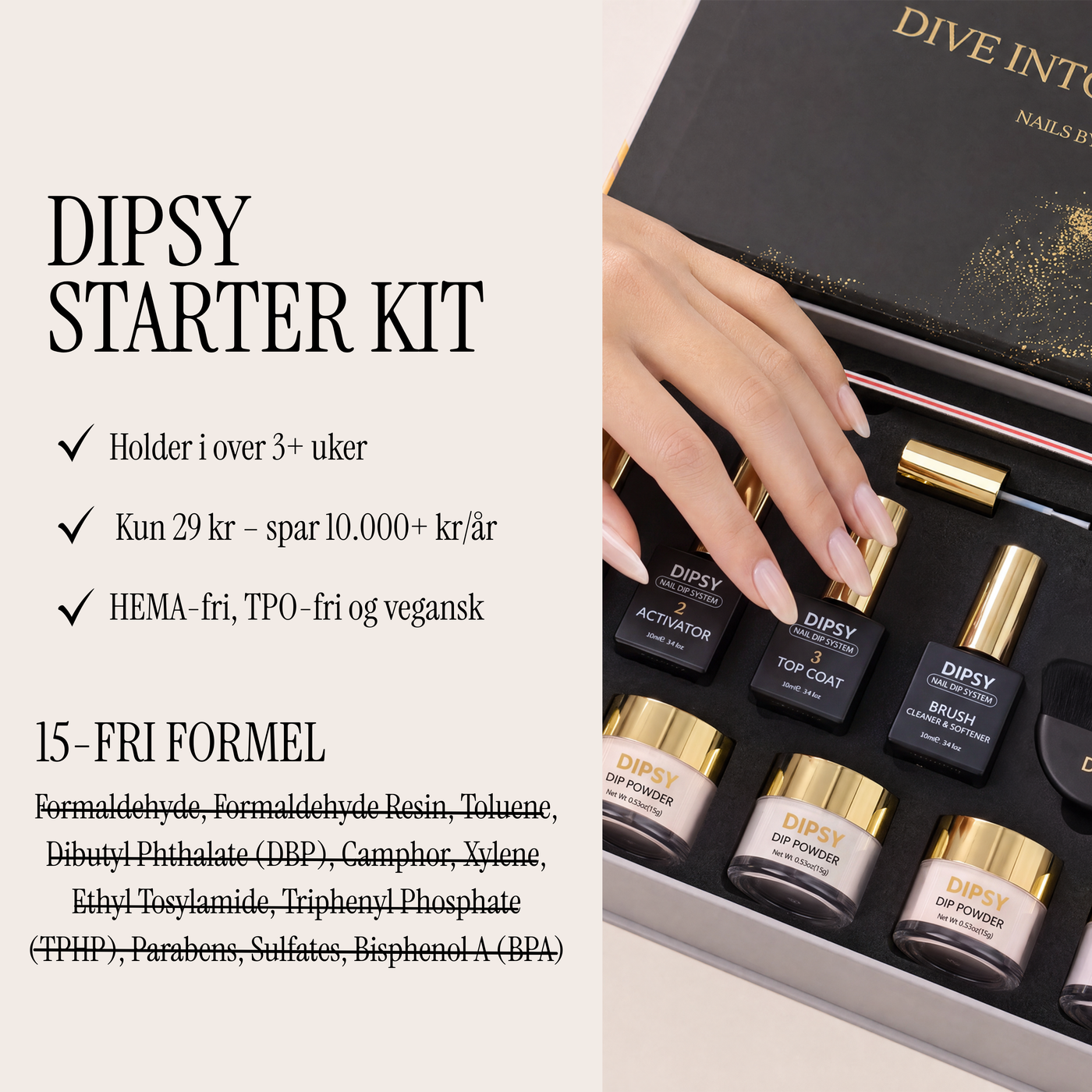 DIPSY STARTSSÆT | FORÅRSSALG