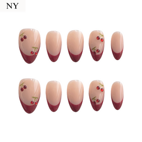 Cherry Lady | Håndlavede Press-Ons