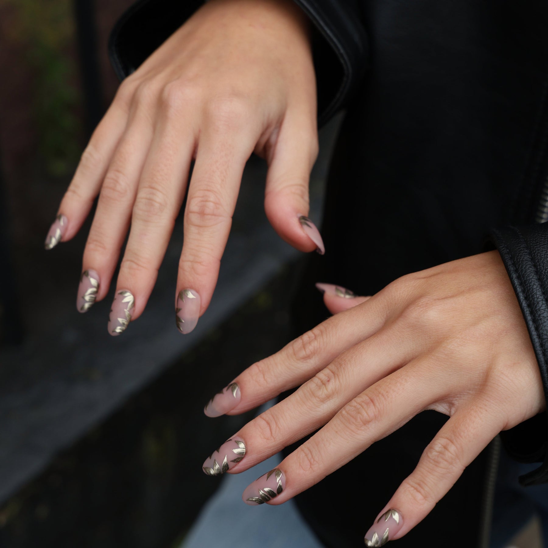 Rose Gold Garden | Håndlavede Press-Ons