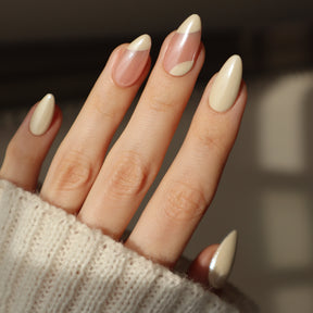 Lovely Pearl Håndlavede Press-Ons