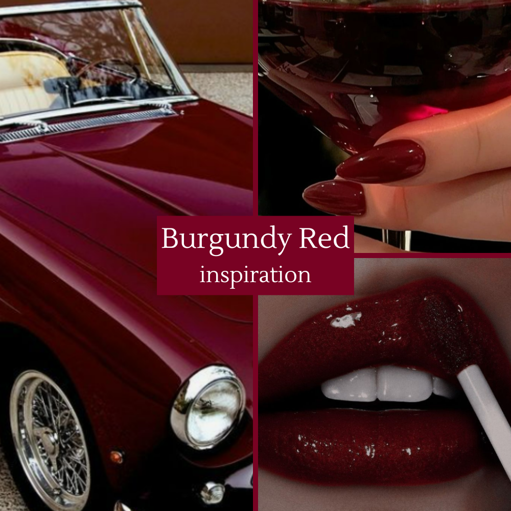 Bourgogne Rød Dyp Puddere