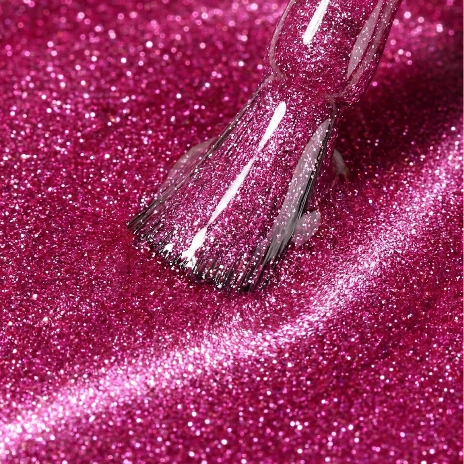 Magnetisk Pink Cateye | One Step Gel